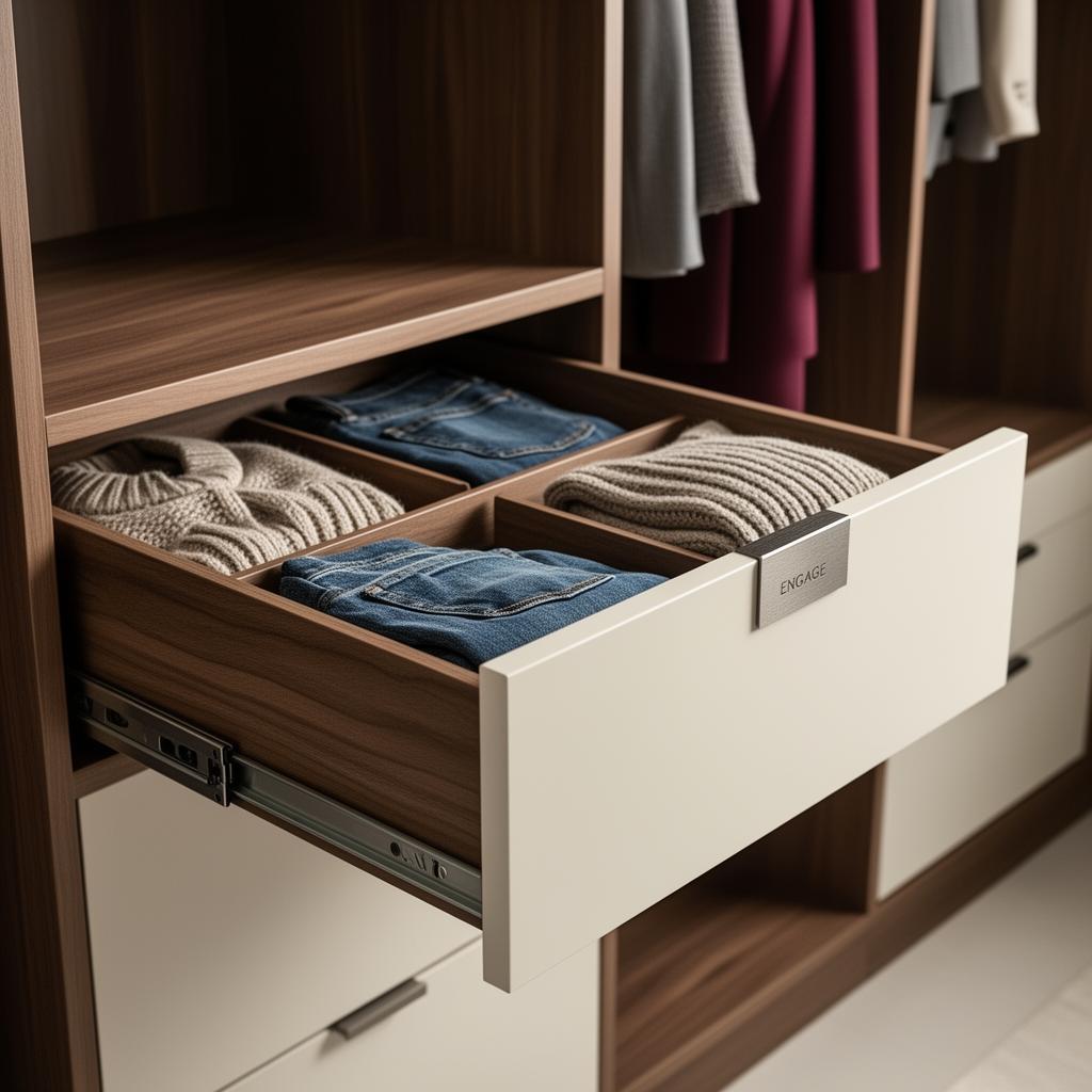 Engage Divided Deep Drawer