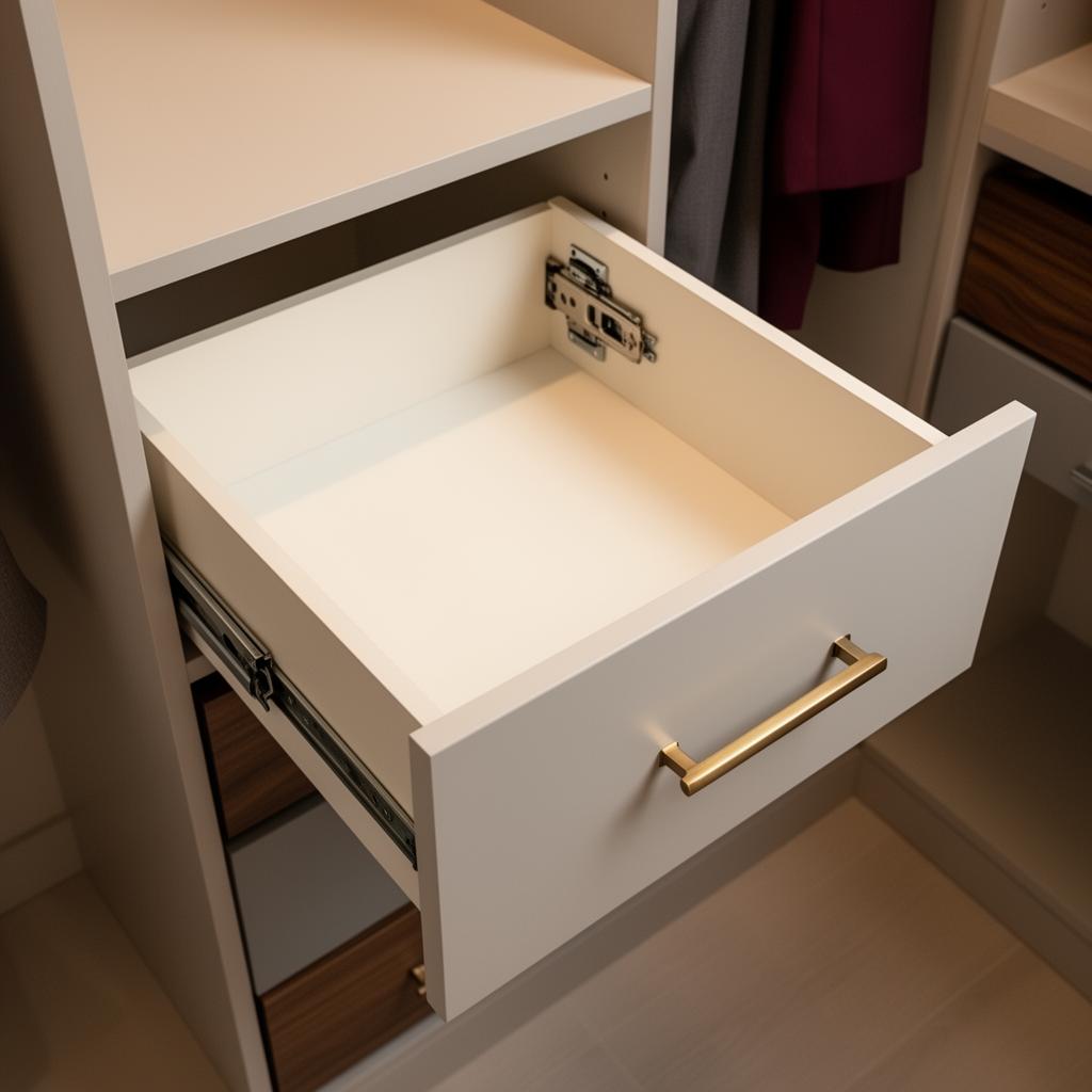 Melamine Drawer Box with Soft Close Undermount Runners