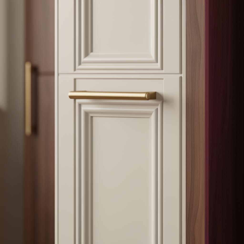Beaded-Panel Recessed Thermofoil Door